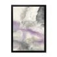 Watercolor Minimal Purple Tones I  Wall Art