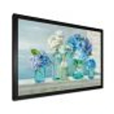Coastl Flowers Bouquets  Canvas Art
