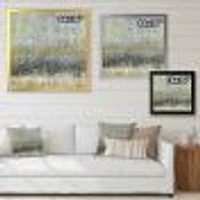 Glam Rain Abstract III - Modern & Contemporary Wall Art