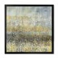 Glam Rain Abstract IV  Canvas Art