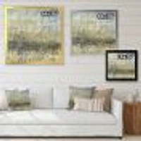 Glam Rain Abstract IV  Canvas Art