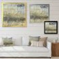 Glam Rain Abstract IV  Canvas Art