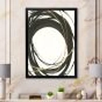 Gold Glamour Circle II  Wall Art