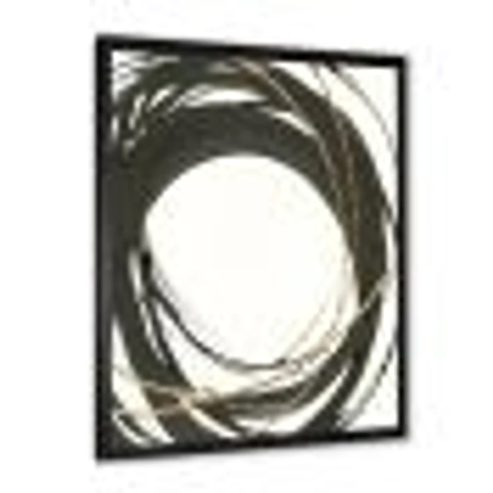 Gold Glamour Circle II  Wall Art