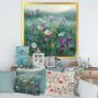 Flower Field  Wall Art