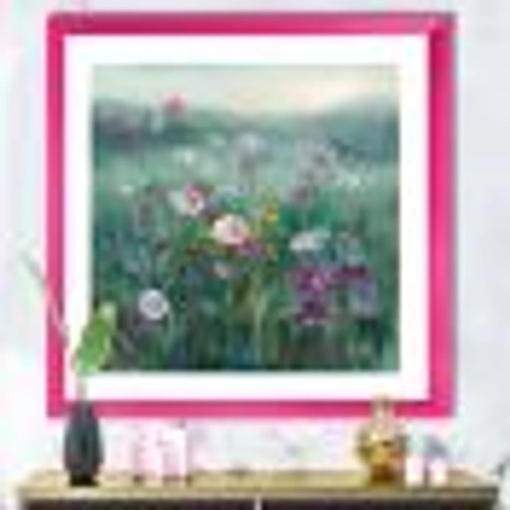 Flower Field  Wall Art