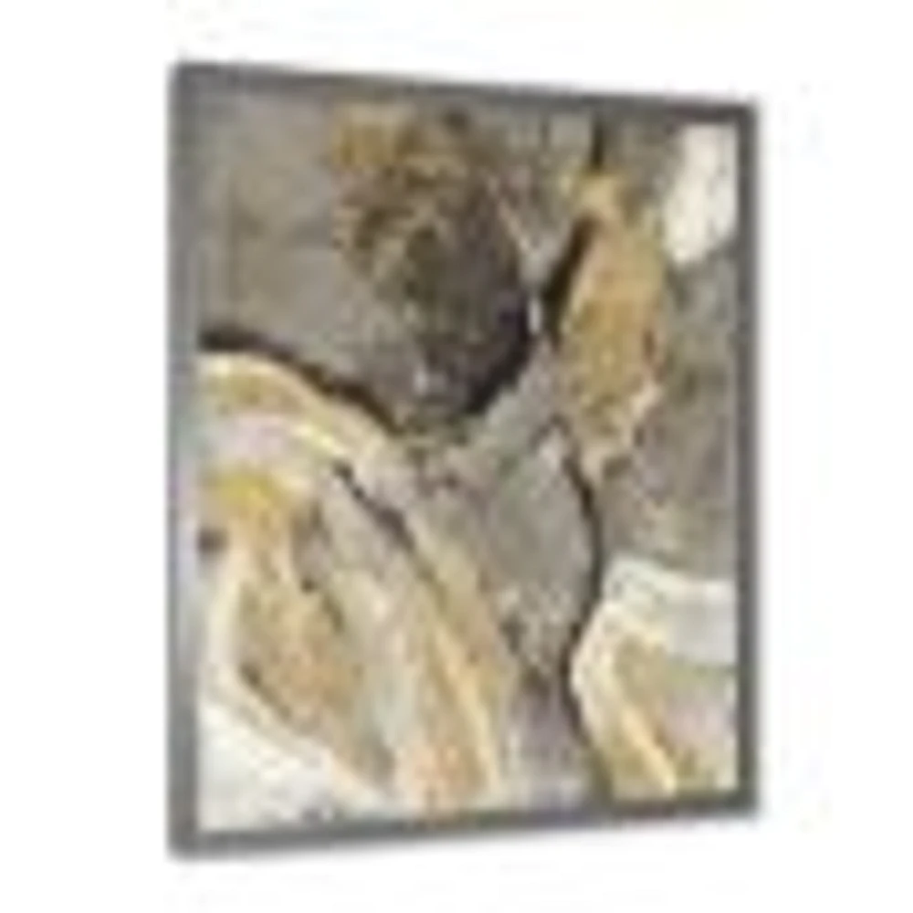 Glam Phoenix Neutral  Canvas Wall Art