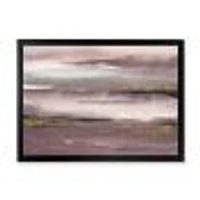 Purple Glam Storm IV  Wall Art