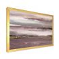 Purple Glam Storm IV  Wall Art