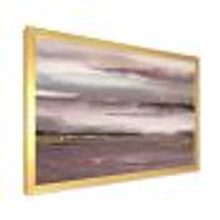 Purple Glam Storm IV  Wall Art