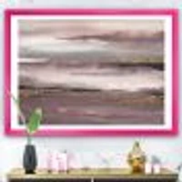 Purple Glam Storm IV  Wall Art