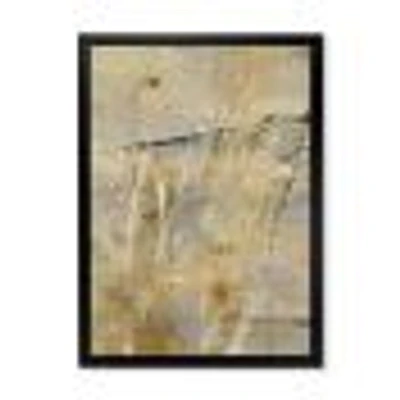 Geometric Cream Block II  Wall Art