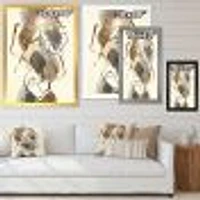 Gold Glam Squares III  Wall Art