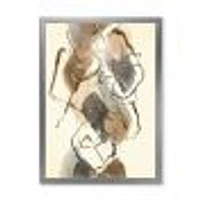 Gold Glam Squares III  Wall Art