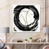 Gold Metallic Circle  Wall Art