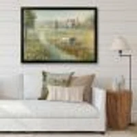 Tranquil Country Field  Wall Art