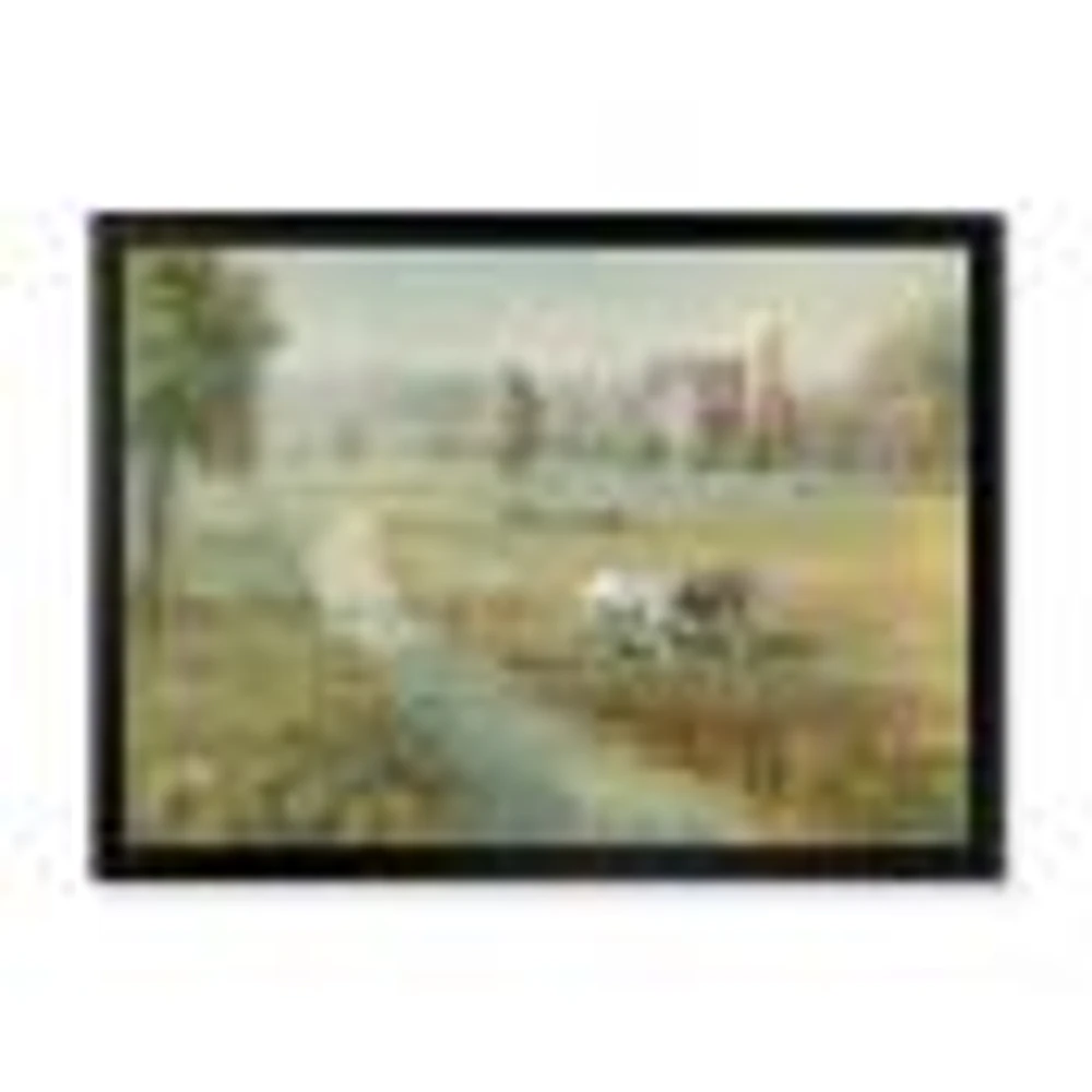 Tranquil Country Field  Wall Art