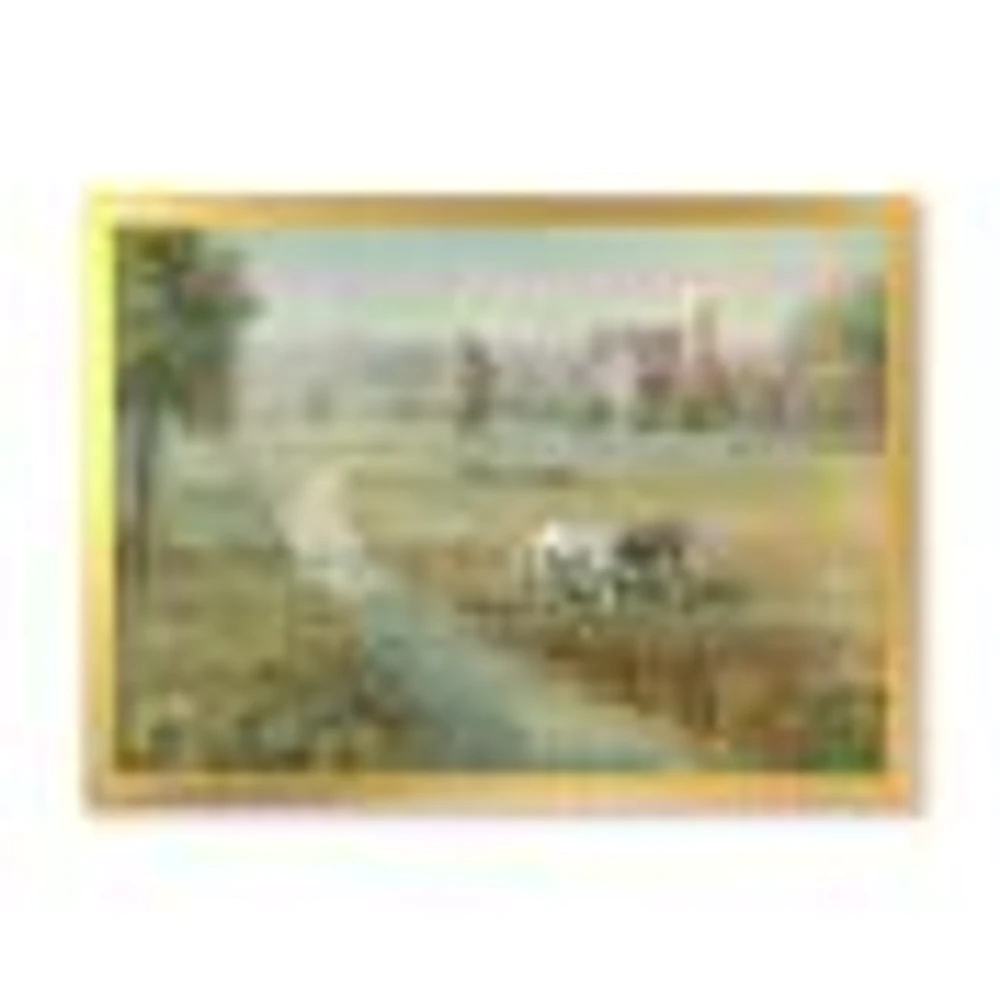 Toile « Tranquil Country Field