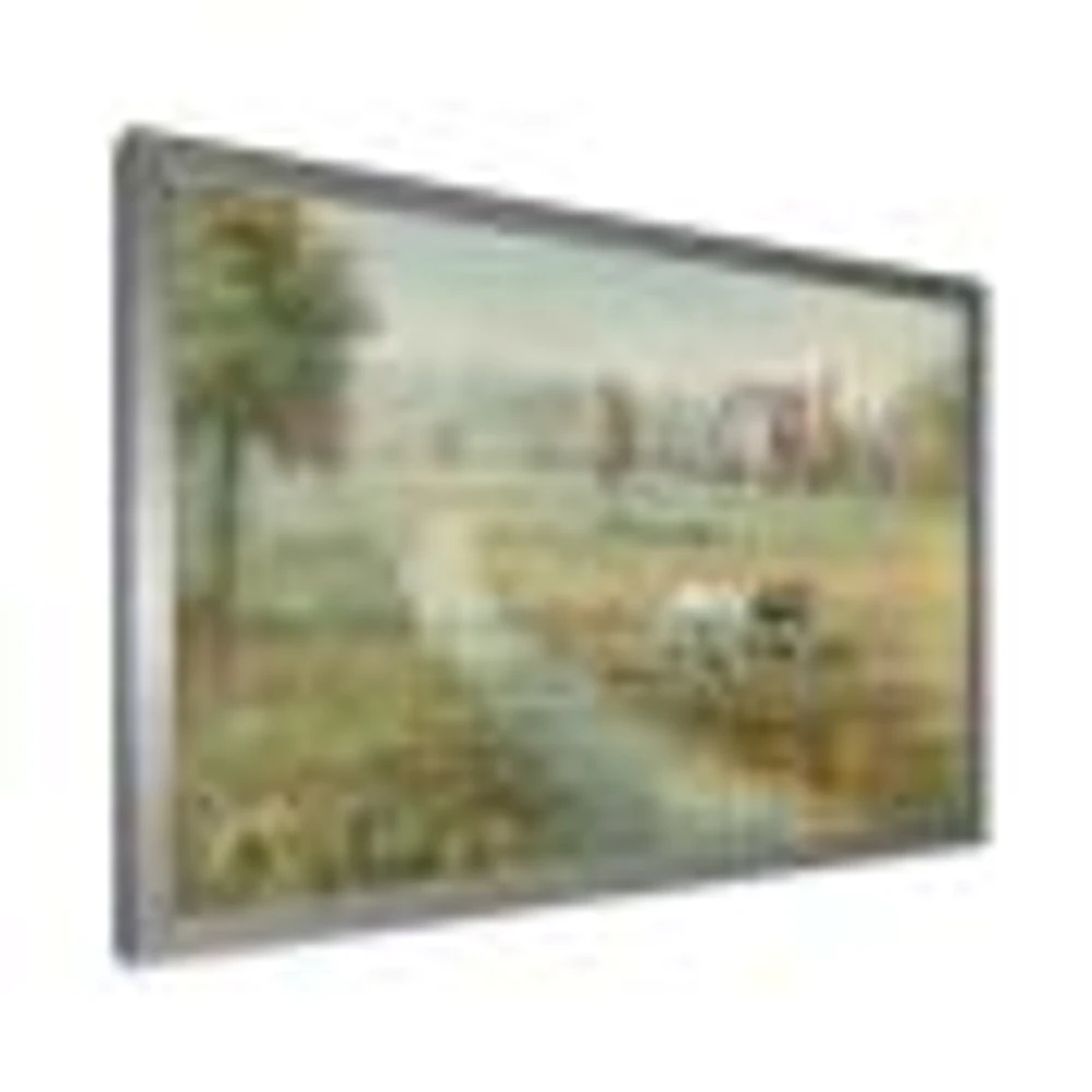 Tranquil Country Field  Wall Art