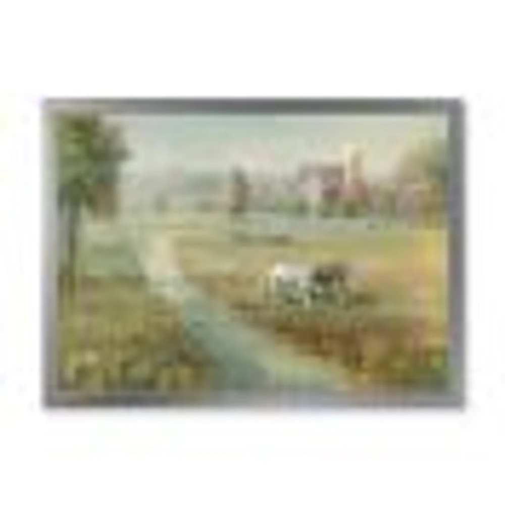 Toile « Tranquil Country Field