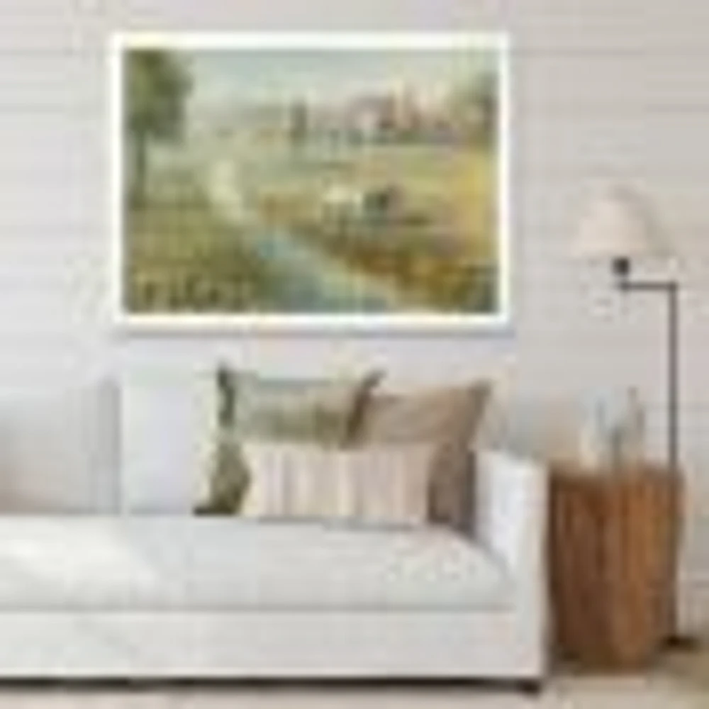 Tranquil Country Field  Wall Art