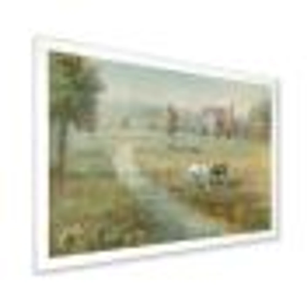 Toile « Tranquil Country Field