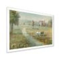 Toile « Tranquil Country Field