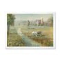 Tranquil Country Field  Wall Art