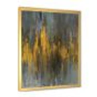 Black and Gold Glam Abstract Wall Art