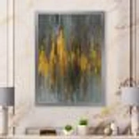 Black and Gold Glam Abstract Wall Art