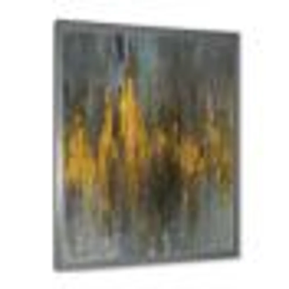 Black and Gold Glam Abstract Wall Art