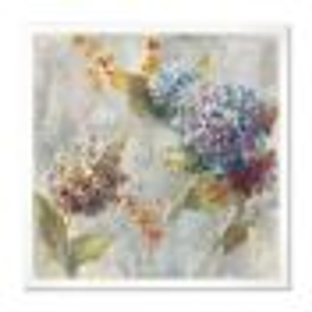 Autumn Hydrangea  Wall Art