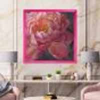 Toile « Vivid Pink Peonies I