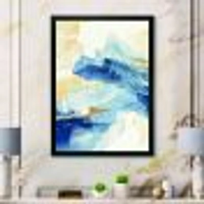 Metallic Gold Indigo II  Wall Art