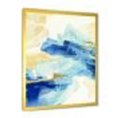 Metallic Gold Indigo II  Wall Art