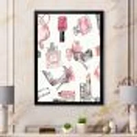 Glam Chic Accents Pattern I  Canvas Wall Art