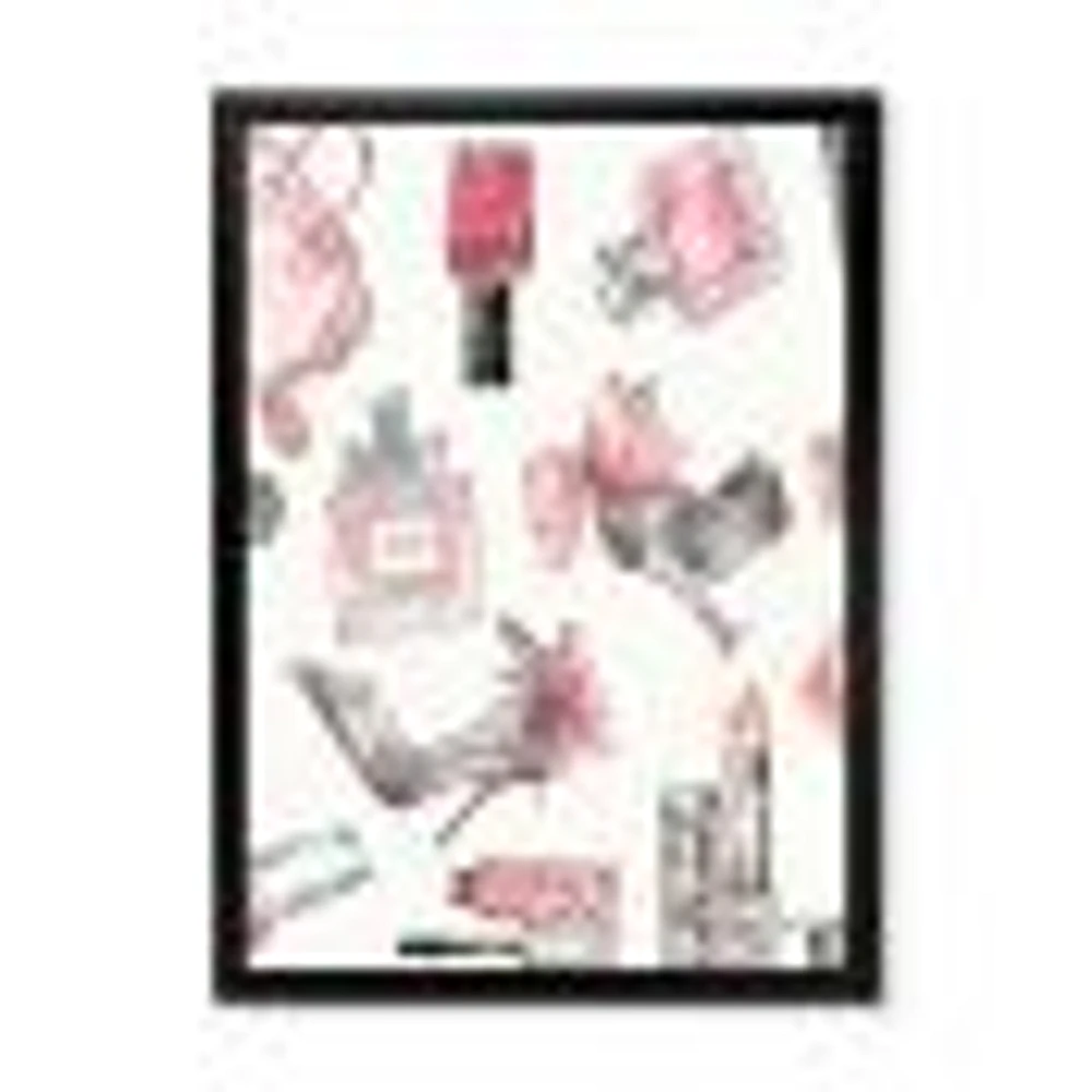 Toile « Glam Chic Accents Pattern I »