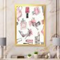 Glam Chic Accents Pattern I  Canvas Wall Art