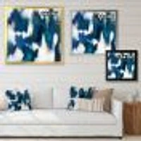 Blue Glam Texture II  Wall Art