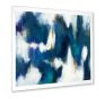 Blue Glam Texture II  Wall Art