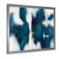 Blue Glam Texture I  Wall Art