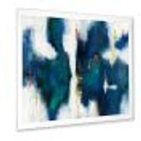 Blue Glam Texture I  Wall Art