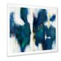 Blue Glam Texture I  Wall Art