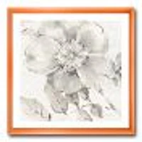 Indigold Grey Peonies II  Wall Art