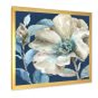 Indigold Watercolor Flower I  Wall Art