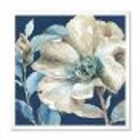 Indigold Watercolor Flower I  Wall Art