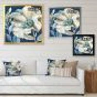 Indigold Watercolor Flower I  Wall Art