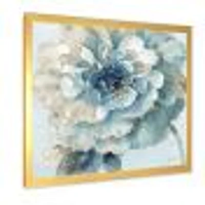 Indigold Watercolour Flower II  Canvas Wall Art Print