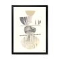 BalanceAbstract Neutral II Wall Art