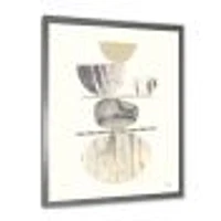 BalanceAbstract Neutral II Wall Art